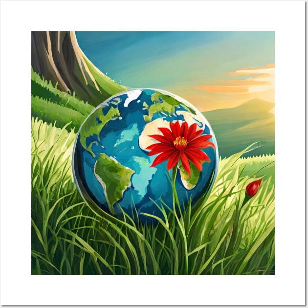 Earth Day Wall Art by FlorenceFashionstyle